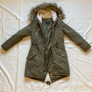 Brave Soul Women’s Faux Fur Parka